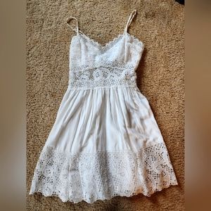 White summer dress